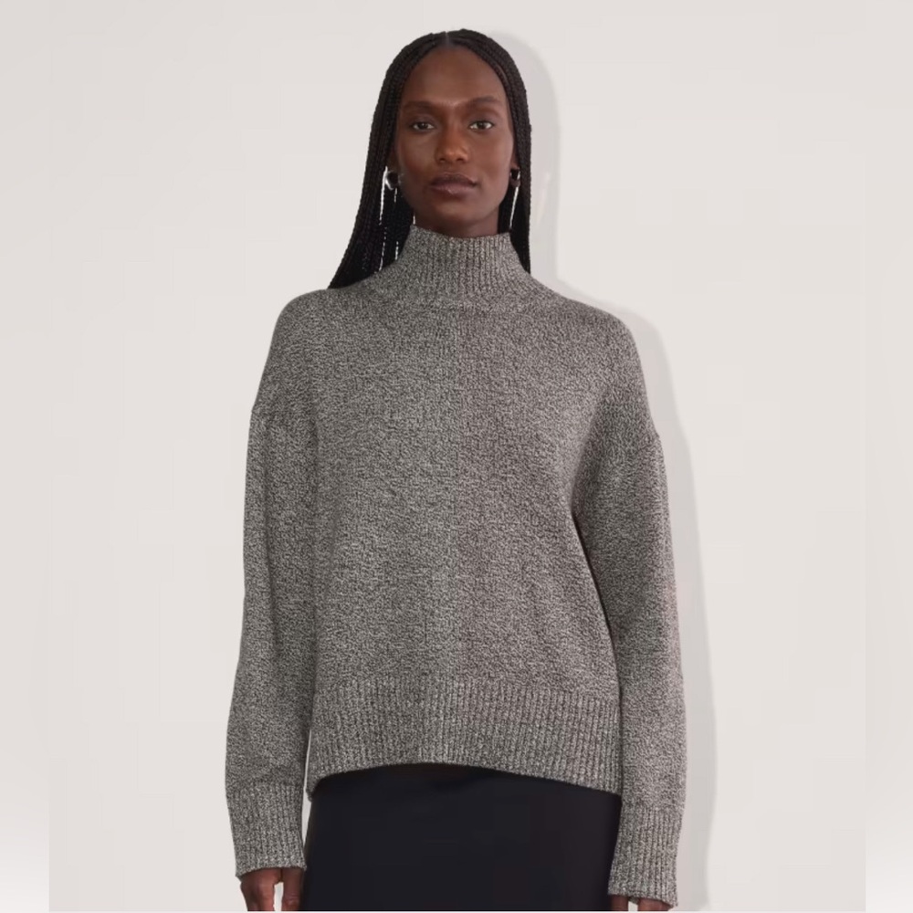 Cozy Blue Turtleneck Sweater